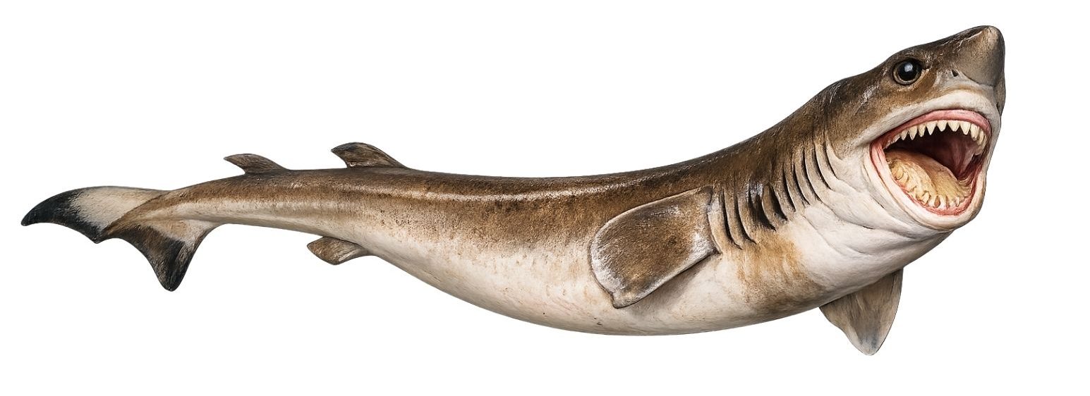 The cookiecutter shark Realistic shark images used for elementary science activities about adaptations, habitats, anatomy, and classification for Grades 2–4